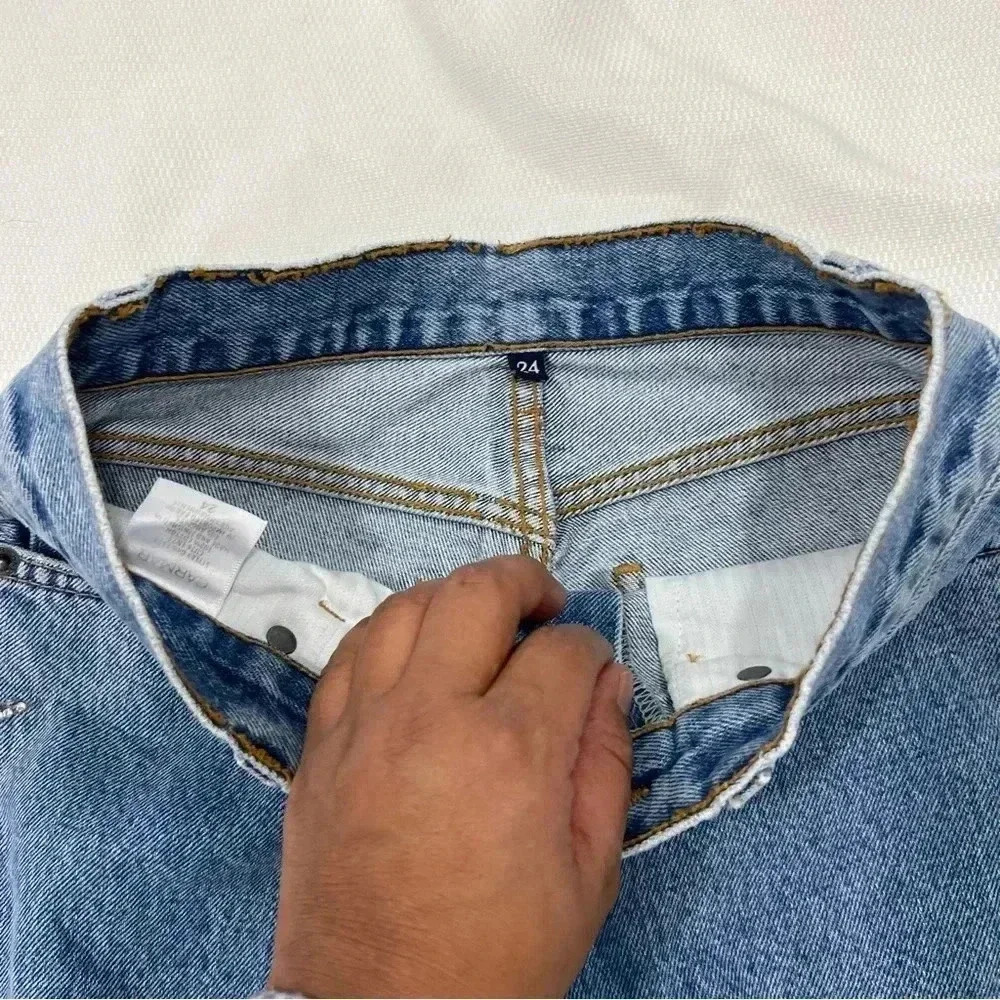 Carmar Alexander Ezra Rhinestone Star Jeans size 24 - Picture 6 of 14